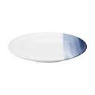 Georg Jensen Koppel sidotallrik dekor o16 cm Vit-blå