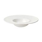 Broste Copenhagen Stevns pastatallrik o26 cm Chalk white