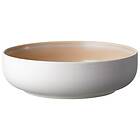 North Pastatallrik 19 cm, Matte White/Matte Sand