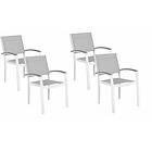 Comfort Garden Stol Pereta 4 st Trädgårdsstol St 50 cm 1012710