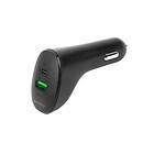 Essentials Car Charger 1x USB-A 18W 1x USB-C 20W