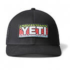 Yeti Rainbow Trout Logo Badge Trucker Hat