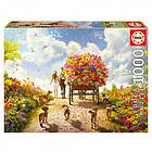 Educa Pussel: Carrying Flowers 1000 Bitar