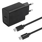 Essentials Wall charger USB-C PD 20W 1m USB-C/C cable