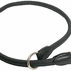 Gibbon Helstryp Läder mjukt rundsytt Svart 10mm/70cm