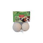 Tyrol Hundleksak Boll Naturgummi 2-pack 5 cm