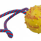 Gappay Hundleksak Boll gummi med handtag l=28cm d=6cm