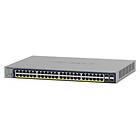 Netgear Gs752tpv3 48xge Poe+ 380w 4xge Sfp Smart Switch 380W