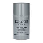 Montblanc Explorer Platinum Deodorant Stick 75g