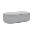 Bobochic Pouf pour canapé modulable ROUSSEAU velours côtelé