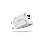 AXAGON ACU-PQ20W PD&QC wall charger 20W