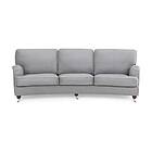 Scandinavian Choice 4-sitssoffa Howard Lyx Svängd 4-Sits Soffa Grå 123089