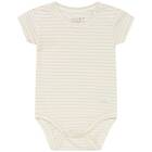 Hust&Claire Barni Randig Baby Body Sandfärgad Beige cm