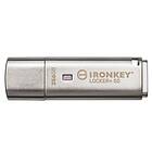Kingston 256GB USB 3,2 IRONKEY LOCKER+50 AES W/256BIT ENCRYPTION EXT IKLP50/256G