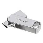 PNY Duo Link Usb Flash Drive 128 P-FDI128DULINKTYC-GE