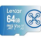 Lexar Fly Microsdxc Uhs-I Card 64 LMSFLYX064G-BNNNG
