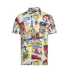 Ralph Lauren Standard Fit Printed Jersey Polo Shirt Patterned Polo