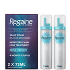 Regaine Women's Once A Day Hair Loss and Regrowth Scalp Foam Treatment with Minoxidil 2 x 73ml