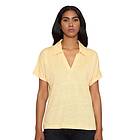 Knowledge Cotton Linen Bat Sleeve Polo Dam