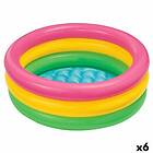 Intex Uppblåsbar plaskpool för barn Sunset Ringar 68l 86 x 25 x 86cm