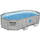 Bestway 56946 Power Steel Vista Pool Set, 488 x 305 x 107cm