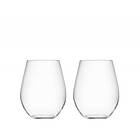 LSA International Stemless Red Wine Glass 2-pack