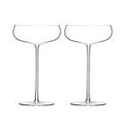 LSA International Wine Culture Champagne Saucer 2-pack