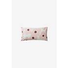 Jotex POPPY örngott 90x50 cm ekologisk Rosa/vit