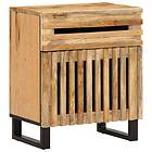 vidaXL Sängbord 50x34x60 cm massivt grovt mangoträ 377476