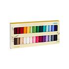 Amann /Mettler Embroidery thread set in basic colors of 28 rl.