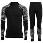 Aclima Designwool Glitre Mockneck + Longs Alm (Herr)