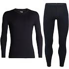 Icebreaker Oasis LS Crewe 200 + Leggings 200 (Herr)