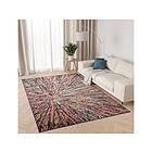 Bobochic Tapis poil ras GLEN motif abstrait marron 200x290