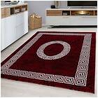 Bobochic Tapis poils ras NAFI aspect jute rouge 120x170