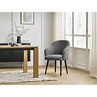 Bobochic Chaise SOPHIE tissu chiné et pieds scandinaves