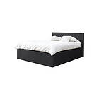 Bobochic Lit coffre VIVARA rangement XL 160x200 foncé