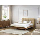 Bobochic Lit KUMO lattes massives pieds en bois 180x200