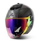 Shark Rs Jet Carbon Ikonik Open Face Helmet Svart S