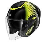 Shark Rs Jet Stride Open Face Helmet Gul,Svart XS