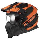 LS2 Of606 Drifter Mud Convertible Helmet Orange XS