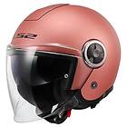 LS2 Of620 Classy Solid Open Face Helmet Rosa S