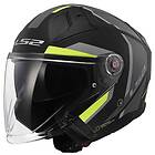 LS2 Of603 Infinity Ii Focus Open Face Helmet Svart 2XL