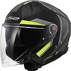 LS2 Of603 Infinity Ii Focus Open Face Helmet Svart S