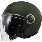 LS2 Of620 Classy Solid Open Face Helmet Grönt XS