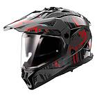 LS2 Mx702 Pionner Ii Crazy Full Face Helmet Grå S