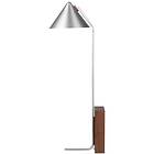 Kristina Dam Studio Cone Golvlampa, Borstad Aluminium