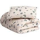 Garbo & Friends Blueberry Muslin Bäddset, 150x210 50x60 cm