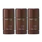 Calvin Klein 3-pa Euphoria For Men Deosti 75ml