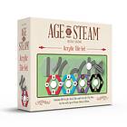 Age of Steam Deluxe: Acrylic Track Tiles (exp.)