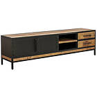 Bobochic Meuble TV 190 cm BEAUBOURG bois massif de manguier